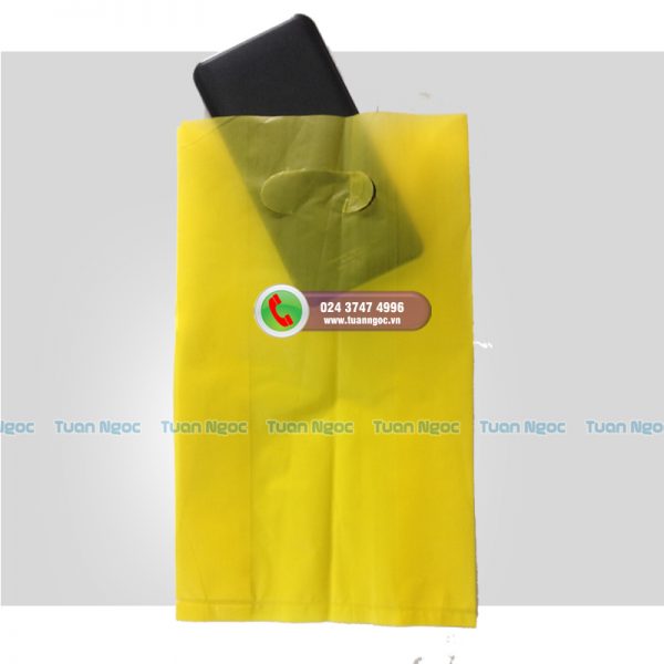 Túi nilon HDPE màu vàng