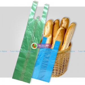 Túi nilon đựng bánh mì dài