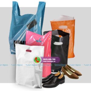 Túi đựng giày dép guốc chất liệu nilon HD PE OPP