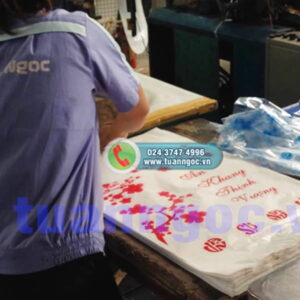 Xưởng in túi nilon đựng lịch treo tường nhiều tờ