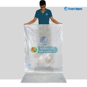 Túi nilon khổ lớn miệng phẳng